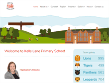 Tablet Screenshot of kellslaneschool.org